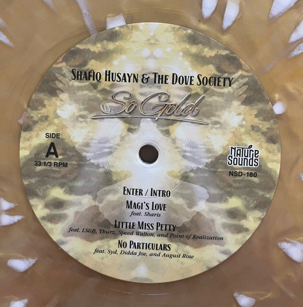 Shafiq Husayn & The Dove Society - So Gold - New 2 LP Record 2023 Nature Sounds Gold Sky Edition Splatter Vinyl - Neo Soul / Soul / Jazzy Hip-Hop - Shuga Records