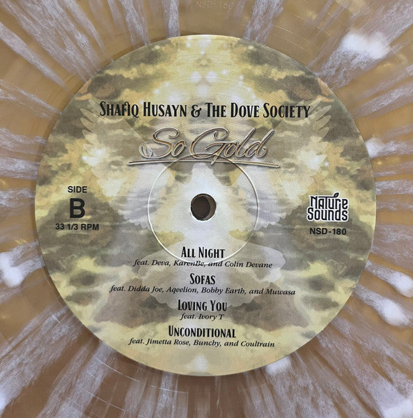 Shafiq Husayn & The Dove Society - So Gold - New 2 LP Record 2023 Nature Sounds Gold Sky Edition Splatter Vinyl - Neo Soul / Soul / Jazzy Hip-Hop - Shuga Records