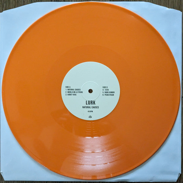 LURK - Natural Causes - Mint- LP Record 2023 Pure Noise Halloween Orange Vinyl & Insert - Rock / Punk / Hardcore - Shuga Records