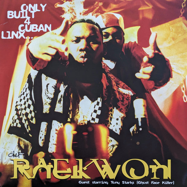 Chef Raekwon - Only Built 4 Cuban Linx... (1995) - Mint- 2 LP Record 2023 Get On Down USA Purple Translucent Vinyl - Hip Hop - Shuga Records