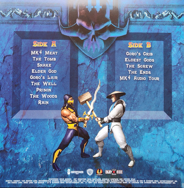 Dan Forden - Mortal Kombat 4 (Soundtrack From The Arcade Game) - New LP Record 2023 Enjoy The Ride WaterTower Reptile Spit Colored Vinyl - Soundtrack / Video Game Music - Shuga Records