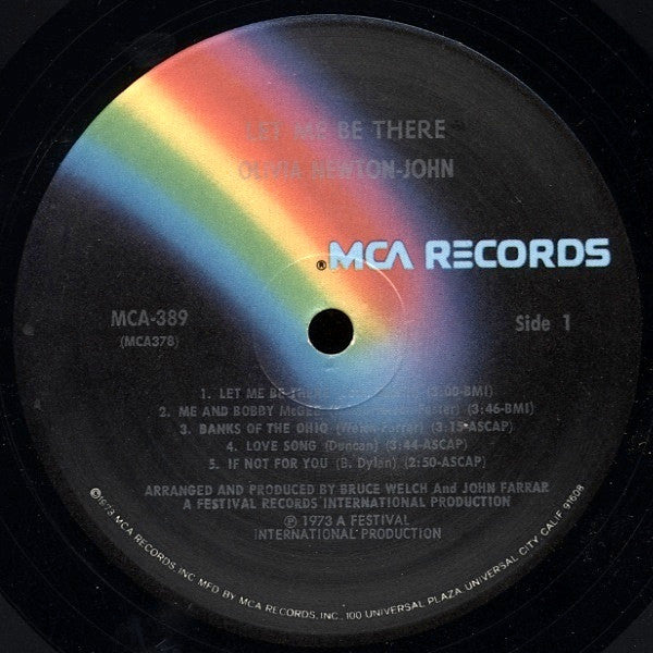 Olivia Newton-John - Let Me Be There - VG+ LP Record 1973 MCA USA Original Vinyl - Soft Rock / Pop Rock - Shuga Records