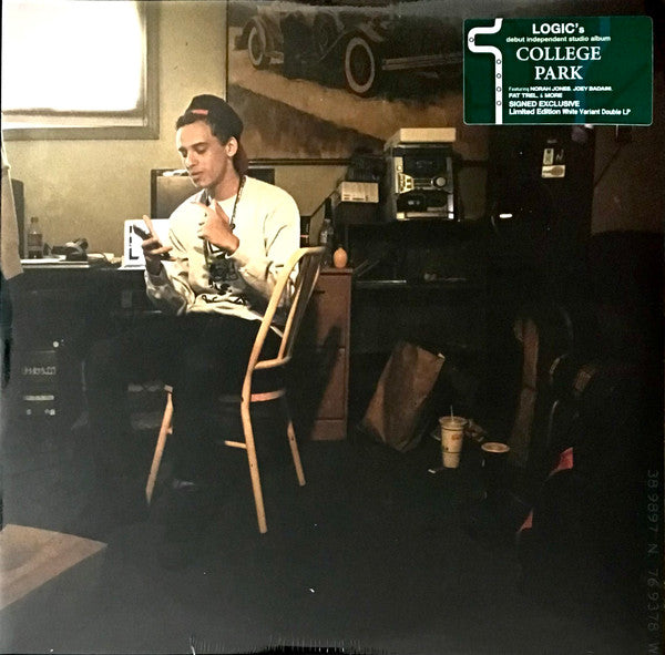 Logic - College Park - New 2 LP Record 2023 BMG White Vinyl - Hip Hop - Shuga Records