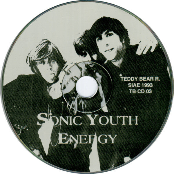 Sonic Youth - Energy - VG+ CD 1993 Teddy Bear Records Italy RARE Unofficial - Alternative Rock - Shuga Records