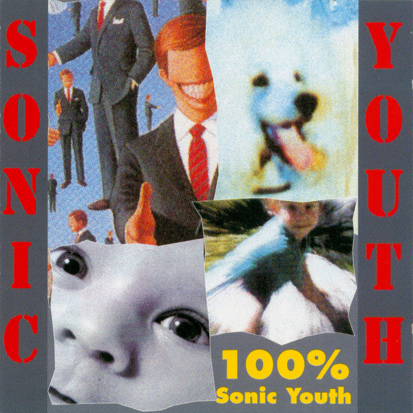 Sonic Youth - 100% Sonic Youth - VG+ CD Album 1993 Living Legend Italy RARE Unofficial - Alternative Rock - Shuga Records