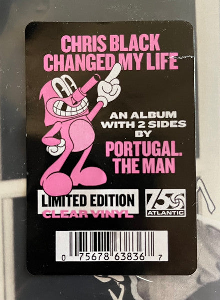 Portugal. The Man - Chris Black Changed My Life - New LP Record 2023 Atlantic Clear Vinyl & Insert - Alternative Rock / Indie Rock - Shuga Records