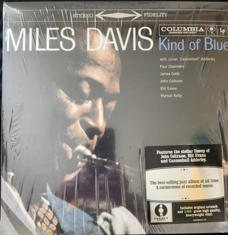 Miles Davis - Kind of Blue (1959) - New LP Record 2021 Columbia Stereo 180 gram Vinyl - Jazz / Modal - Shuga Records