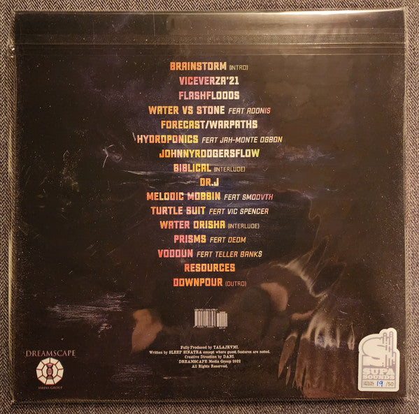 Sleep Sinatra x KNGKVMI - Brainstormz - New LP Record 2022 Dreamscape Media Group Blue Vinyl & Numbered - Hip Hop / Boom Bap / Conscious