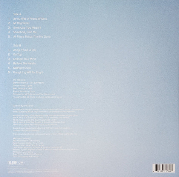 The Killers - Hot Fuss - New LP Record 2017 Island USA 180 gram Vinyl - Indie Rock / New Wave - Shuga Records