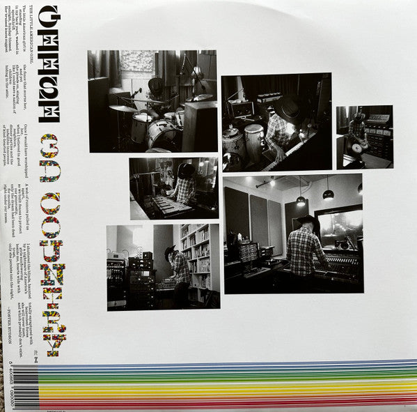 Geese - 3D Country - Mint- LP Record 2023 Partisan Crystal Clear Vinyl & OBI - Indie Rock / Alternative Rock / Country Rock - Shuga Records