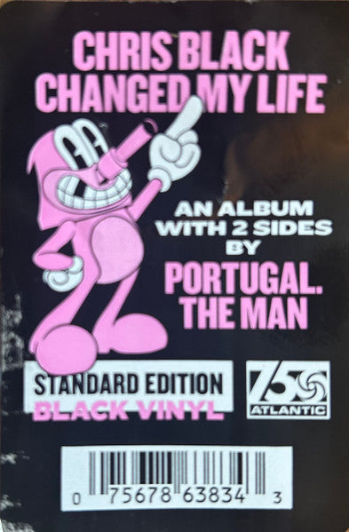 Portugal. The Man - Chris Black Changed My Life - New LP Record 2023 Atlantic Black Vinyl & Insert - Alternative Rock / Indie Rock - Shuga Records