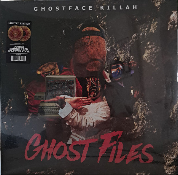 Ghostface Killah - Ghost Files (2018) - New 2 LP Record 2023 X-Ray USA Bronze / Red Splatter Vinyl - Hip Hop - Shuga Records