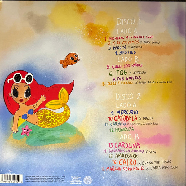 Karol G - Mañana Será Bonito - Mint- 2 LP Record 2023 Universal Music Latino Target Exclusive Vinyl, Poster & Insert - Pop / Latin / Reggaeton - Shuga Records