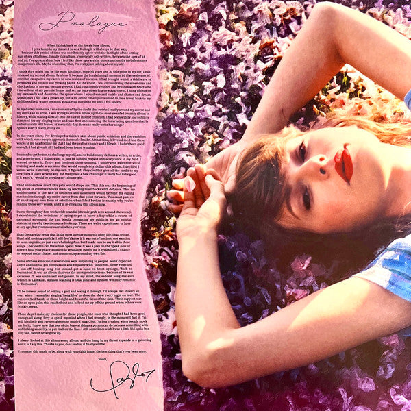 Taylor Swift - Speak Now (Taylor's Version) - New 3 LP Record 2023 Republic Violet Marbled Vinyl - Pop Rock / Country - Shuga Records