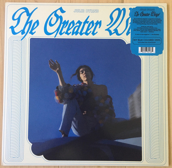 Julie Byrne - The Greater Wings - New LP Record 2023 Ghostly International Sky Blue Vinyl & Download - Indie Rock / Folk / Alternative Rock - Shuga Records