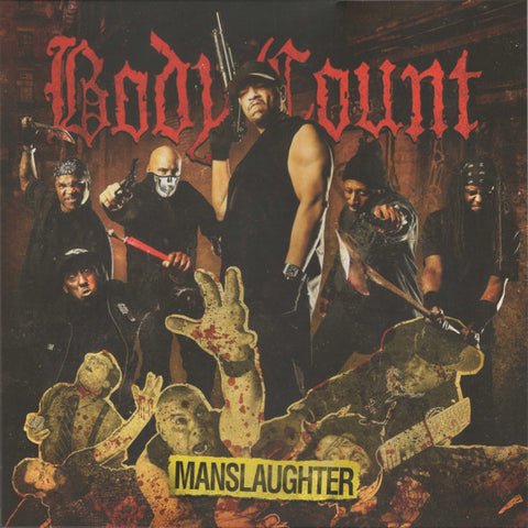 Body Count - Manslaughter (2014) - New LP Record 2023 Sumerian Cloudy Blood Red Vinyl & Download - Heavy Metal