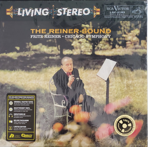 Fritz Reiner & Chicago Symphony - The Reiner Sound (1958) - New LP Record 2023 Analogue RCA Living Stereo 180 gram Vinyl - Classical - Shuga Records