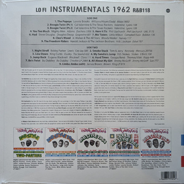 Various - Mighty Instrumentals R&B-Style 1962 - New LP Record Store Day 2023 Rhythm & Blues RSD Vinyl - Rhythm & Blues / Soul / Funk - Shuga Records