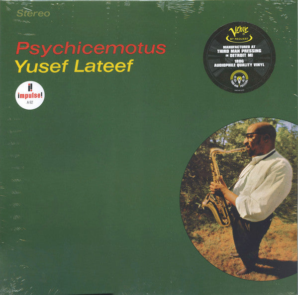Yusef Lateef - Psychicemotus (1965) - New LP Record 2023 Impulse! Verve 180 gram Vinyl - Jazz / Post Bop / Modal / Free Jazz - Shuga Records