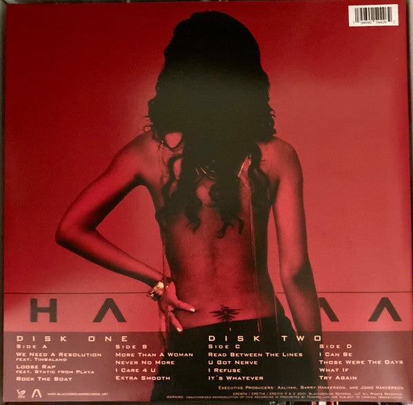 Aaliyah - Aaliyah (2001) - New 2 LP Record 2023 Blackground Vinyl - Soul / R&B - Shuga Records
