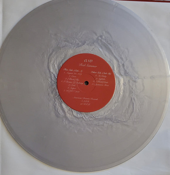 ONO ‎– Red Summer - Mint- LP Record 2020 American Dream USA Platinum Vinyl - Chicago Industrial / Gospel / Noise - Shuga Records
