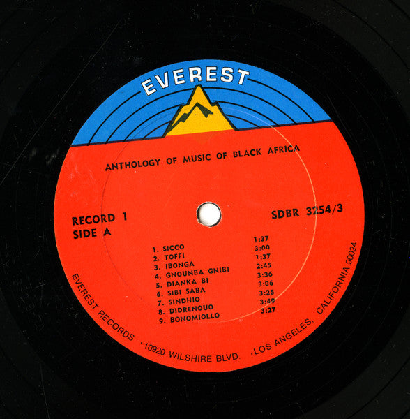 Various - Anthology Of Music Of Black Africa - VG+ 3LP Record Box Set 1969 Everest USA Vinyl - African - Shuga Records