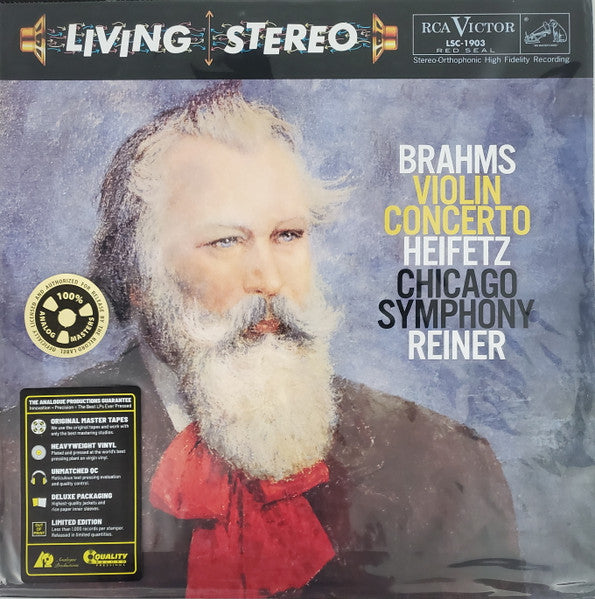 Fritz Reiner & Chicago Symphony - Brahms / Heifetz: Violin