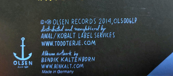 Todd Terje - It's Album Time (2014) - New 2 LP Record 2021 Olsen Europe Vinyl - House / Disco - Shuga Records