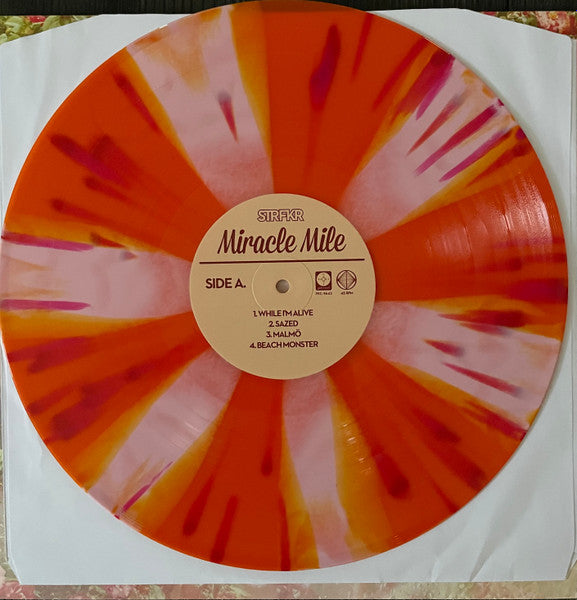 STRFKR - Miracle Mile (10-Year Anniversary Edition) - New LP Record 2023 Polyvinyl Clear Orange & Pink Spokes with Red Splatter Vinyl & 7" Flexi Disk - Indie Rock / Synth-pop - Shuga Records