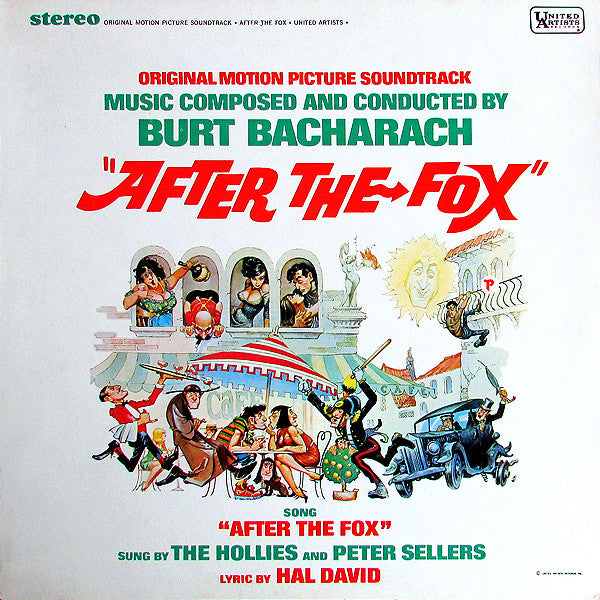 Burt Bacharach - After The Fox (Original Motion Picture) - Mint- LP Record 1974 USA Original Vinyl - Soundtrack - Shuga Records