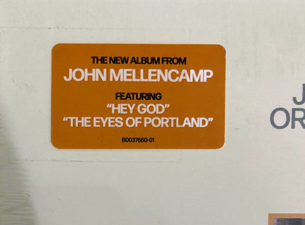 John Mellencamp - Orpheus Descending - New LP Record 2023 Republic Bone White Vinyl - Rock / Folk Rock - Shuga Records