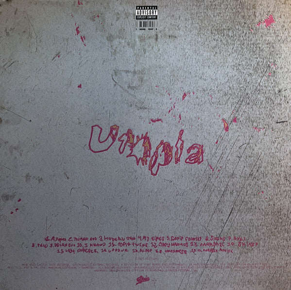 Travis Scott - Utopia - Mint- 2 LP Record 2023 Epic Cactus Jack Black Vinyl & Cover 1 - Hip Hop / Trap - Shuga Records