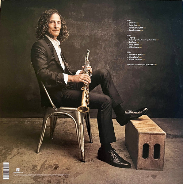 Kenny G - New Standards - Mint- (VG- cover) 2 LP Record 2022 Concord Barnes & Noble Exclusive Gold Vinyl - Smooth Jazz / Contemporary Jazz - Shuga Records