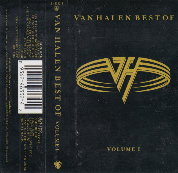 Van Halen – Best Of Volume 1 - Used Cassette 1996 Warner Tape - Hard Rock