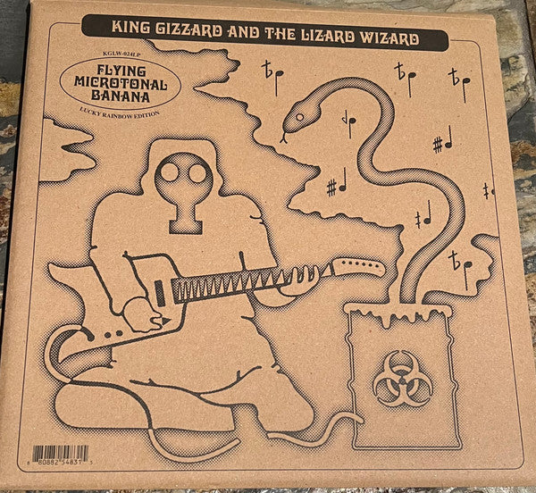 King Gizzard And The Lizard Wizard ‎- Flying Microtonal Banana (2017) - New LP Record 2023 ATO Lucky Rainbow Vinyl - Psychedelic Rock / Garage Rock - Shuga Records