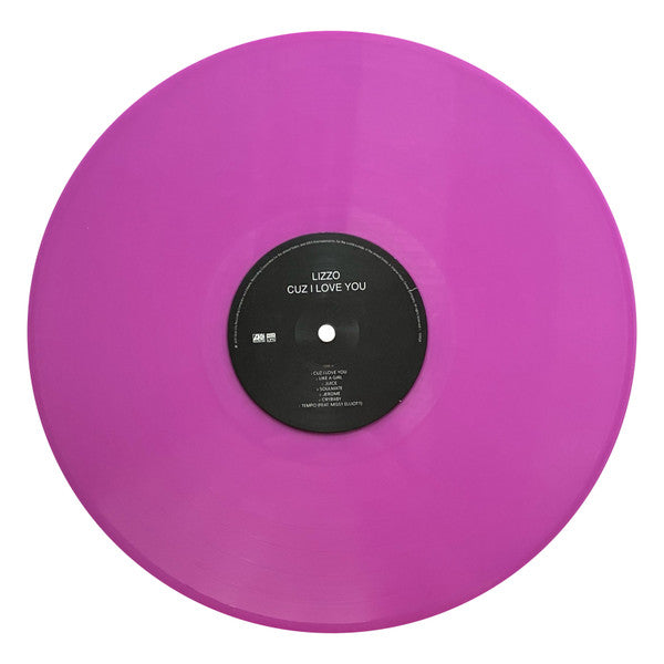 Lizzo - Cuz I Love You (2019) - Mint- LP Record 2023 Atlantic Amazon Exclusive Violet Vinyl - Hip Hop - Shuga Records