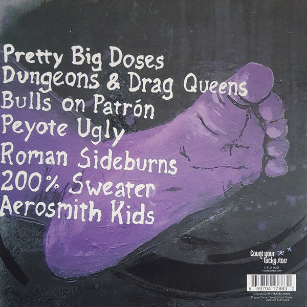 The Reptilian - Full Health - Mint- 10" EP Record 2010 Count Your Lucky Stars USA Grimace Purple Vinyl, Insert & Download - Math Rock / Hardcore / Emo - Shuga Records