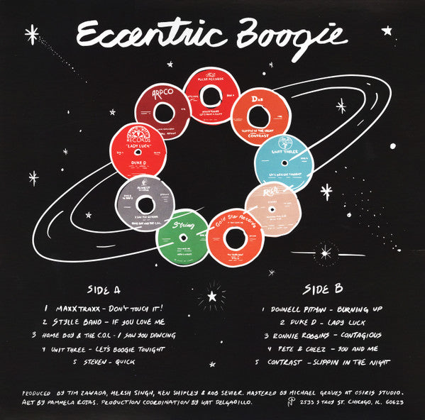 Various - Eccentric Boogie - New LP Record 2023 Numero Group Ice Cold Groove Blue Vinyl - Boogie / Funk - Shuga Records