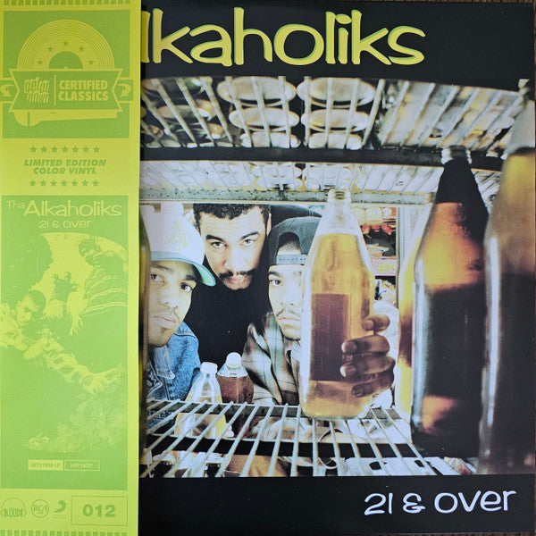 Tha Alkaholiks - 21 & Over (1993) - New LP Record 2023 RCA Loud Get On Down Yellow Vinyl, OBI & Numbered 39/500 - Hip Hop - Shuga Records