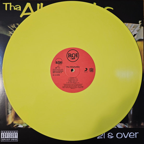 Tha Alkaholiks - 21 & Over (1993) - New LP Record 2023 RCA Loud Get On Down Yellow Vinyl, OBI & Numbered 39/500 - Hip Hop - Shuga Records