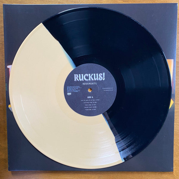 Movements - Ruckus! - Mint- LP Record 2023 Fearless USA Half Black/Half Custard Vinyl - Alternative Rock / Dream Pop - Shuga Records