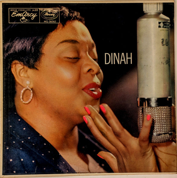 Dinah Washington – Dinah! (1956) - VG+ LP Recpord 1958 Mercury Emarcy USA Mono Vinyl - Jazz - Shuga Records
