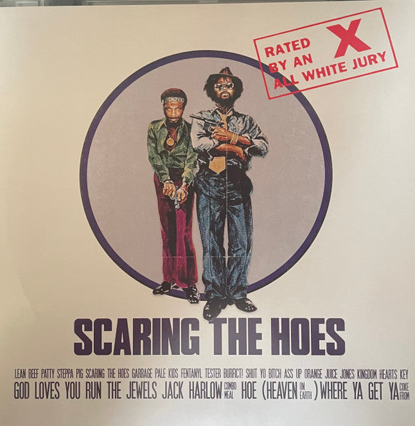 JPEGMAFIA X Danny Brown - Scaring The Hoes - New LP Record 2023 Rough Trade Exclusive Blue Translucent Vinyl - Hardcore Hip-Hop / Glitch Hop - Shuga Records