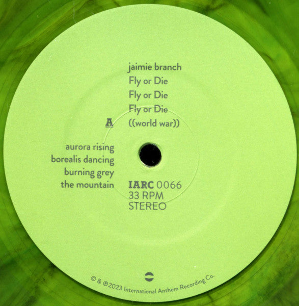 Jaimie Branch – Fly Or Die Fly Or Die Fly Or Die ((World War)) - New LP Record 2023 International Anthem Turtle Shell Vinyl - Contemporary Jazz / No Wave / Psychedelic / Experimental