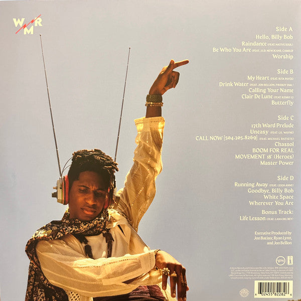 Jon Batiste – World Music Radio - New 2 LP Record 2023 Verve Interscope Target Exclusive Sky Blue Vinyl - Jazz-Fusion / Latin / Funk  / Soul - Shuga Records