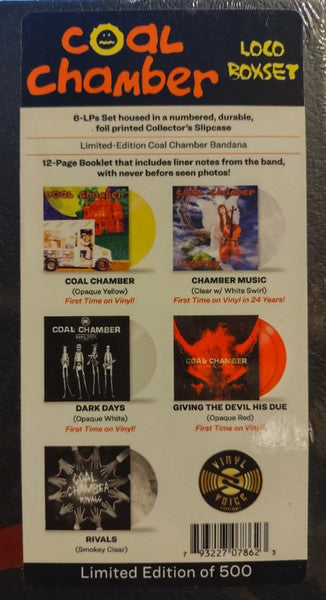 Coal Chamber - Loco - New 6 LP Record Box Set 2023 M Label Group USA Colored Vinyl & Numbered - Nu Metal / Gothic Metal / Alternative Metal - Shuga Records