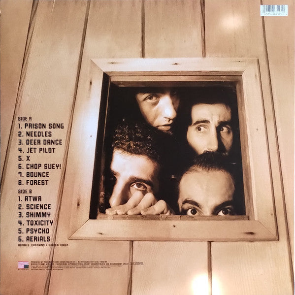 System Of A Down - Toxicity (2001) - Mint- LP Record 2018 American Recordings Vinyl - Nu Metal / Metalcore - Shuga Records