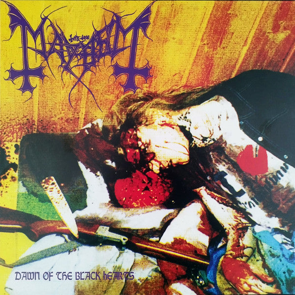 Mayhem - The Dawn Of The Black Hearts (1995) - Mint- LP Record 2023 Die Hard Europe Unofficial Black Vinyl - Black Metal - Shuga Records