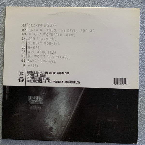 Damion Suomi - Self Titled - VG+ LP Record 2008 Hopeless P Is For Panda USA Vinyl - Indie Rock - Shuga Records