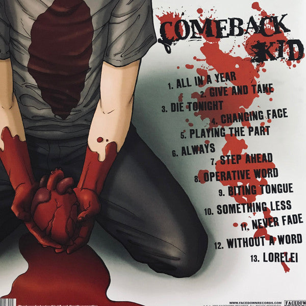 Comeback Kid – Turn It Around (2003) - New LP Record 2023 Smoke Vinyl - Hardcore / Melodic Hardcore - Shuga Records